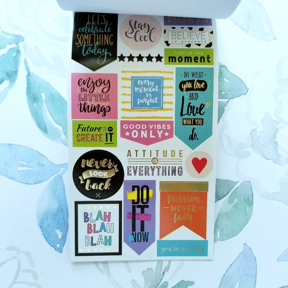 NEW! Let's Planner Hello Weekend Planner Sticker Book 265 Pieces